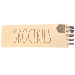 Rae Dunn GROCERIES list pad
